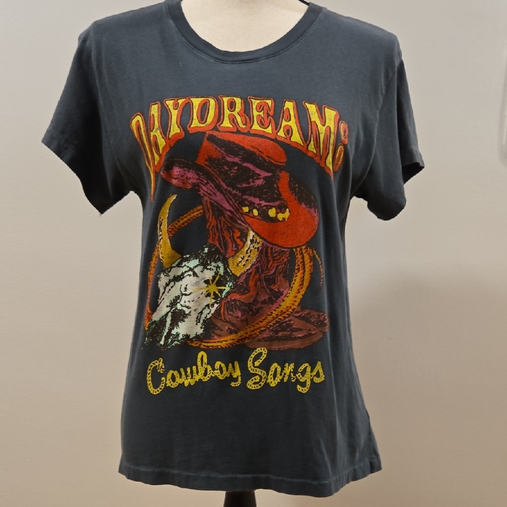 NWT Daydreamer Cowboy Songs Tee Black XS